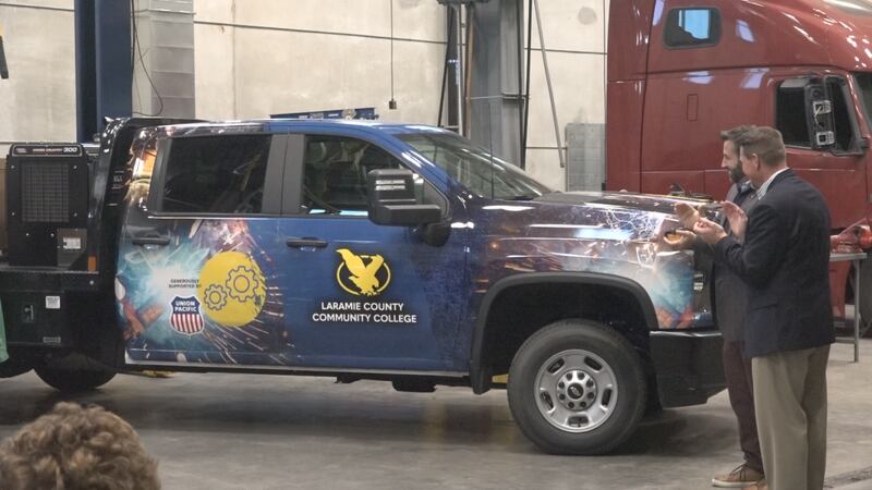 LCCC and UP grant celebration, truck unveiling