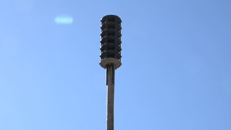 The outdoor warning siren test will begin September 29 at 9 am and will continue as late as 2 pm.