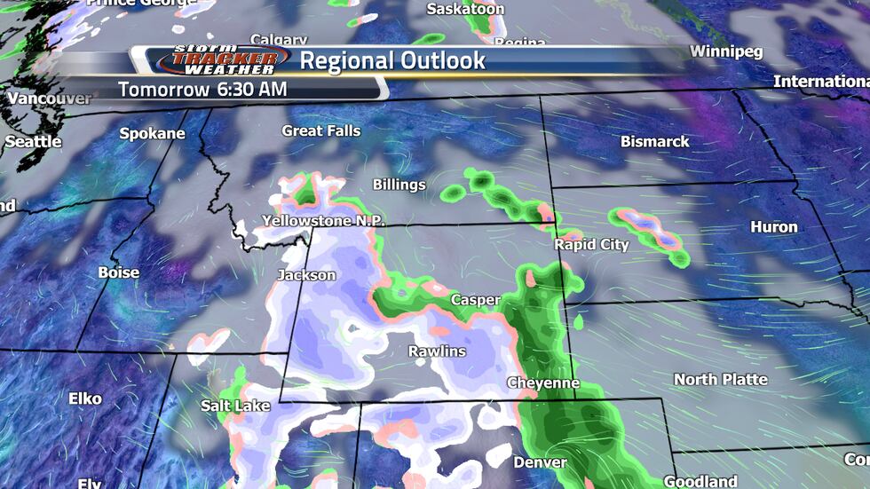 The rain will stick with us today into tomorrow morning