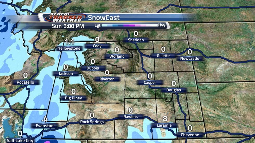Light snow accumulation possible, especially into the mountain areas.