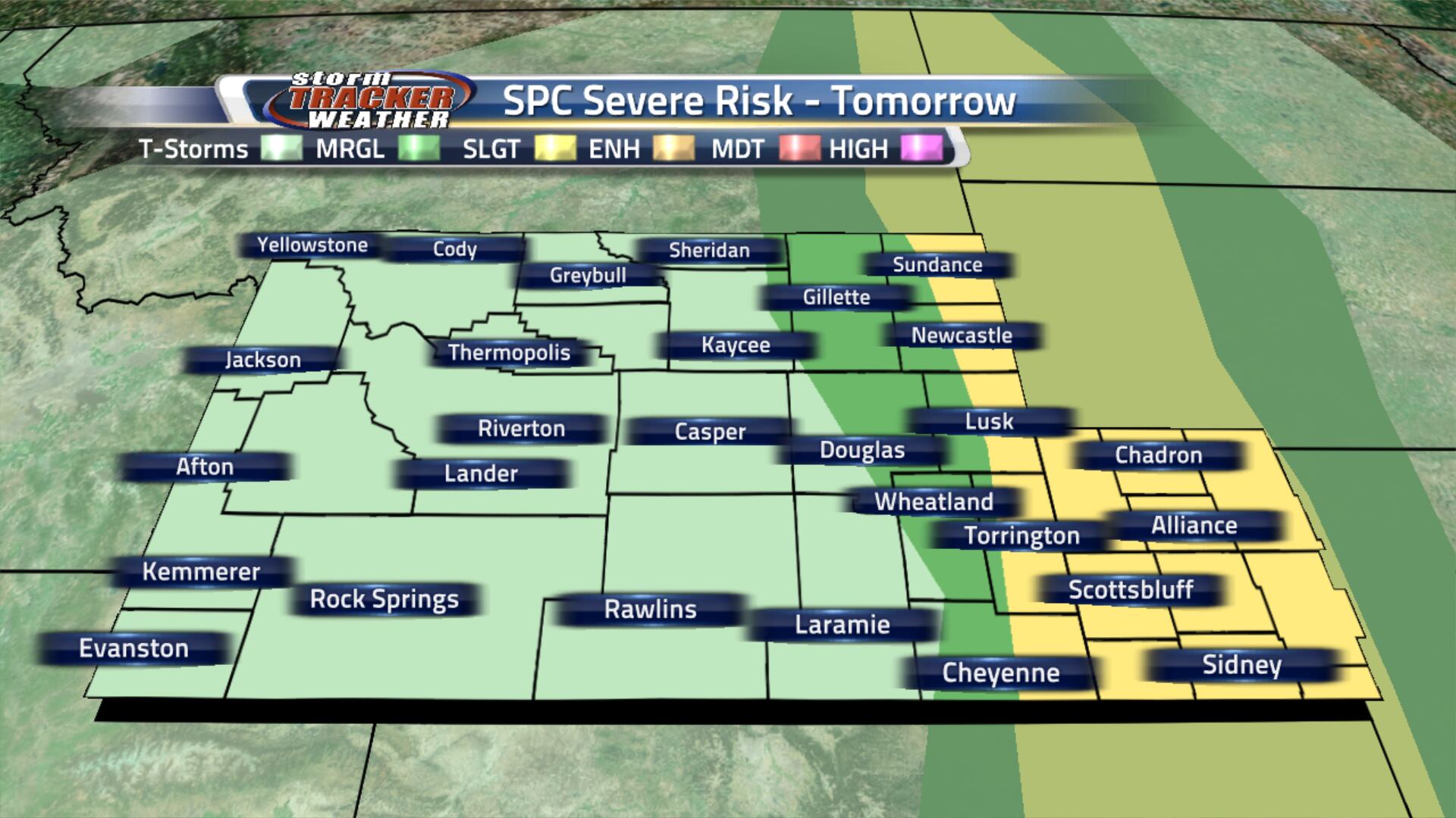 Strong Storms Possible for Wednesday - Vimarsana News