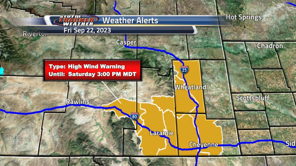 Weather Alert for Southeast Wyoming